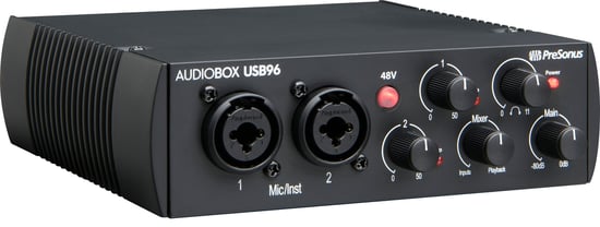PreSonus® AudioBox USB® 96 25th Anniversary | Interfaces