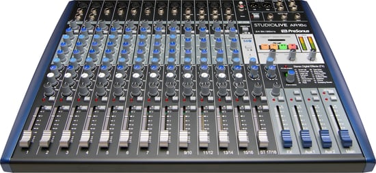 PreSonus® StudioLive AR16c Analog Mixer | Mixers