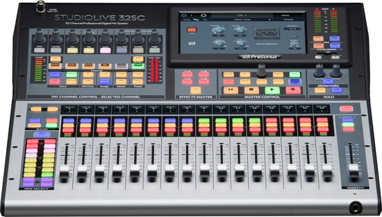 PreSonus® StudioLive® Series III 32SC Digital Console Mixer | Mixers