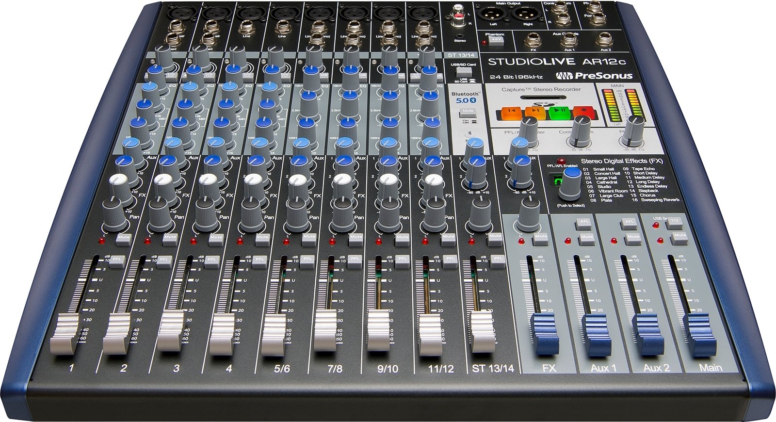 PreSonus® StudioLive® AR12c Analog Mixer | Mixers